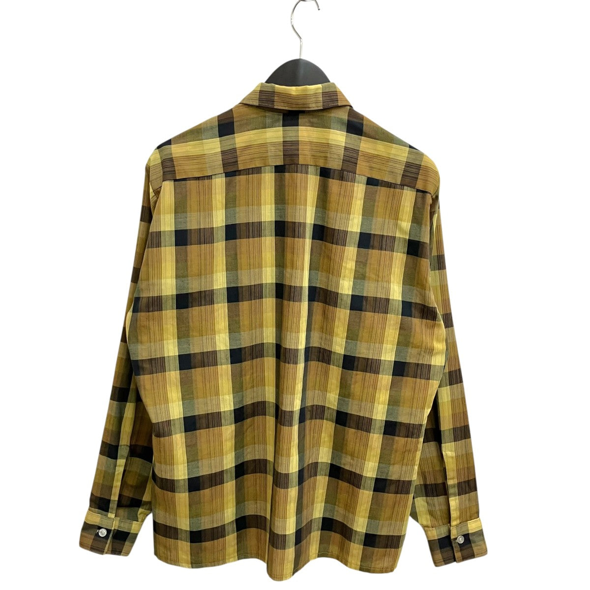 VAN HEUSEN 50S~60Sチェック長袖シャツ 古着・中古-2枚目のアイテム画像