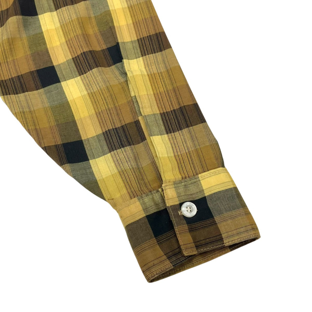 VAN HEUSEN 50S~60Sチェック長袖シャツ 古着・中古-5枚目のアイテム画像