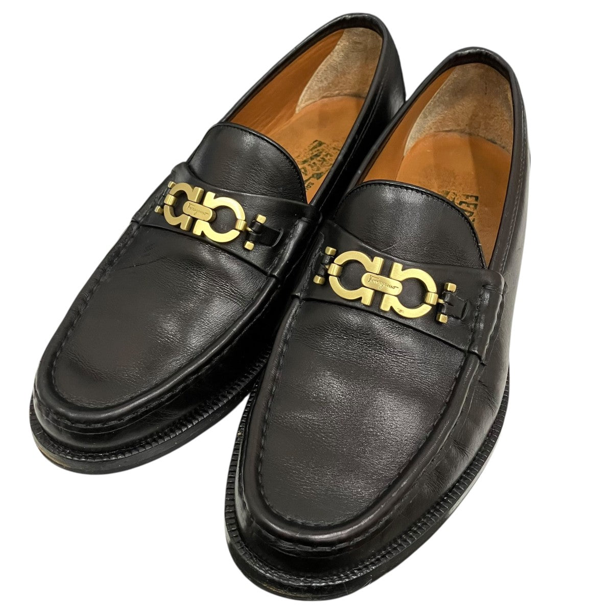 Salvatore Ferragamo ビットローファー 古着・中古-1枚目のアイテム画像
