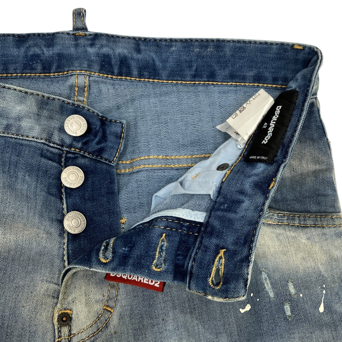 TRASH LIGHT WASH SKATER JEANSデニムパンツS74LB0807 S30708