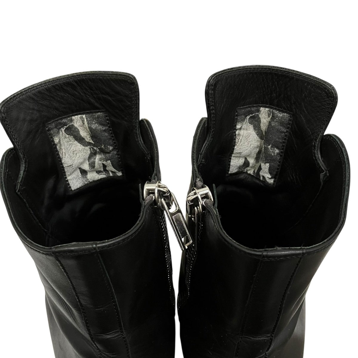 RICK OWENS RAMONESハイカットスニーカー46357 古着・中古-9枚目のアイテム画像