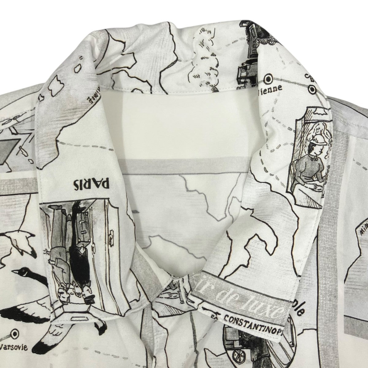 Porter Classic ALOHA SHIRT TRAIN オリエント急行アロハシャツ 古着・中古-5枚目のアイテム画像