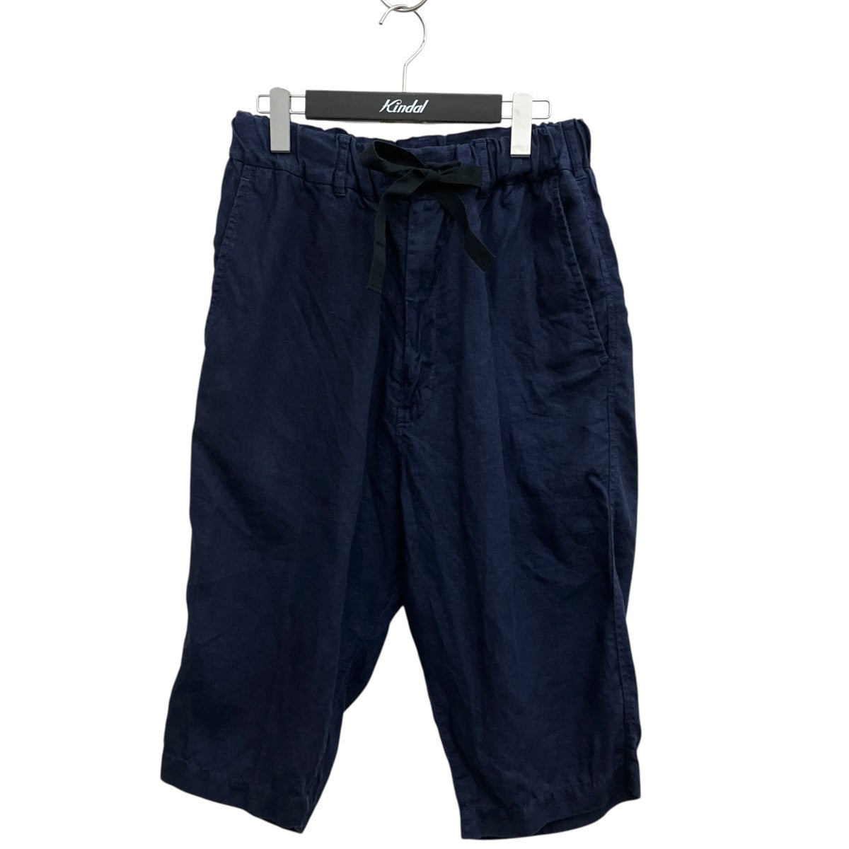 Yohji Yamamoto pour homme リネンクロップドパンツHU-P92-319 古着・中古-1枚目のアイテム画像