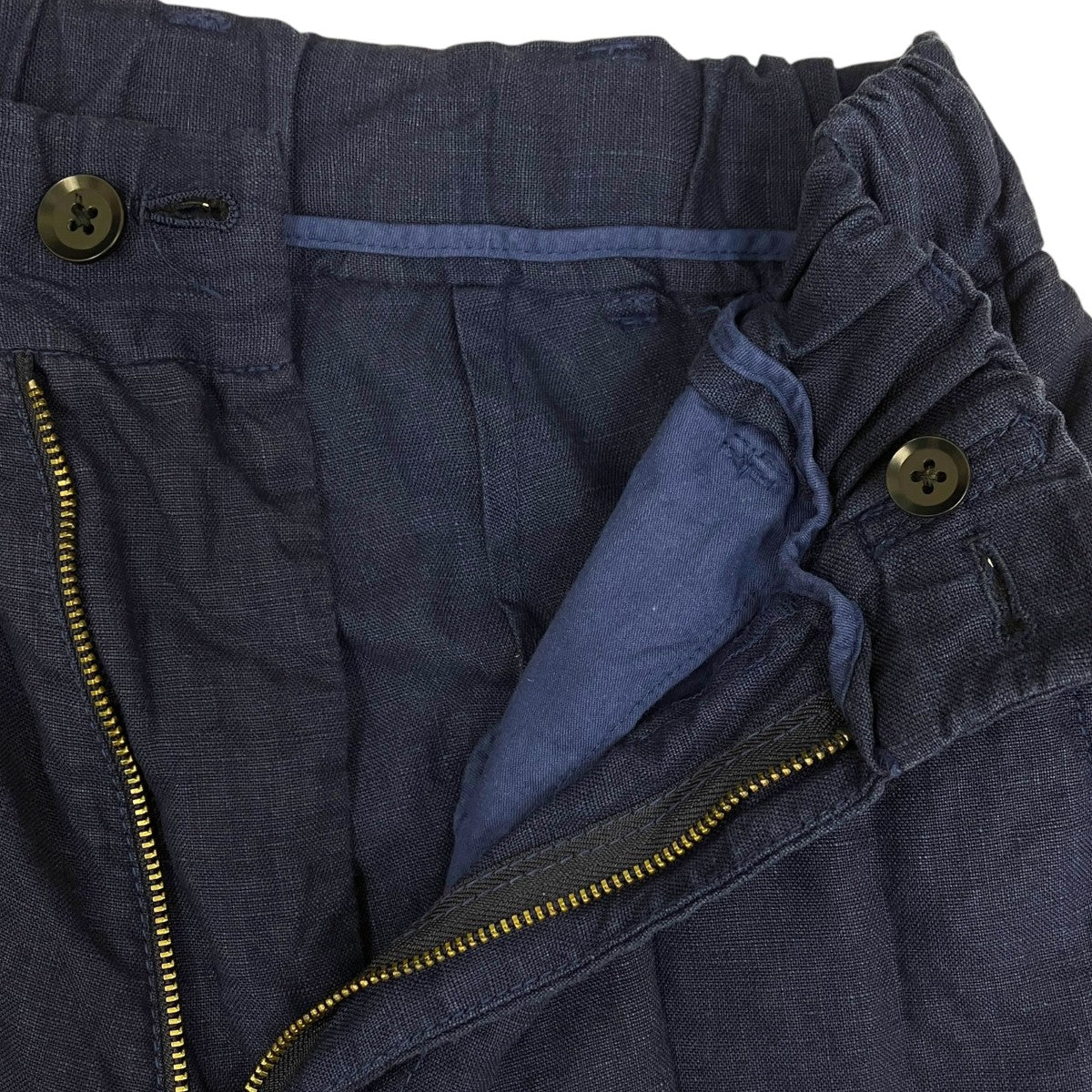 Yohji Yamamoto pour homme リネンクロップドパンツHU-P92-319 古着・中古-5枚目のアイテム画像
