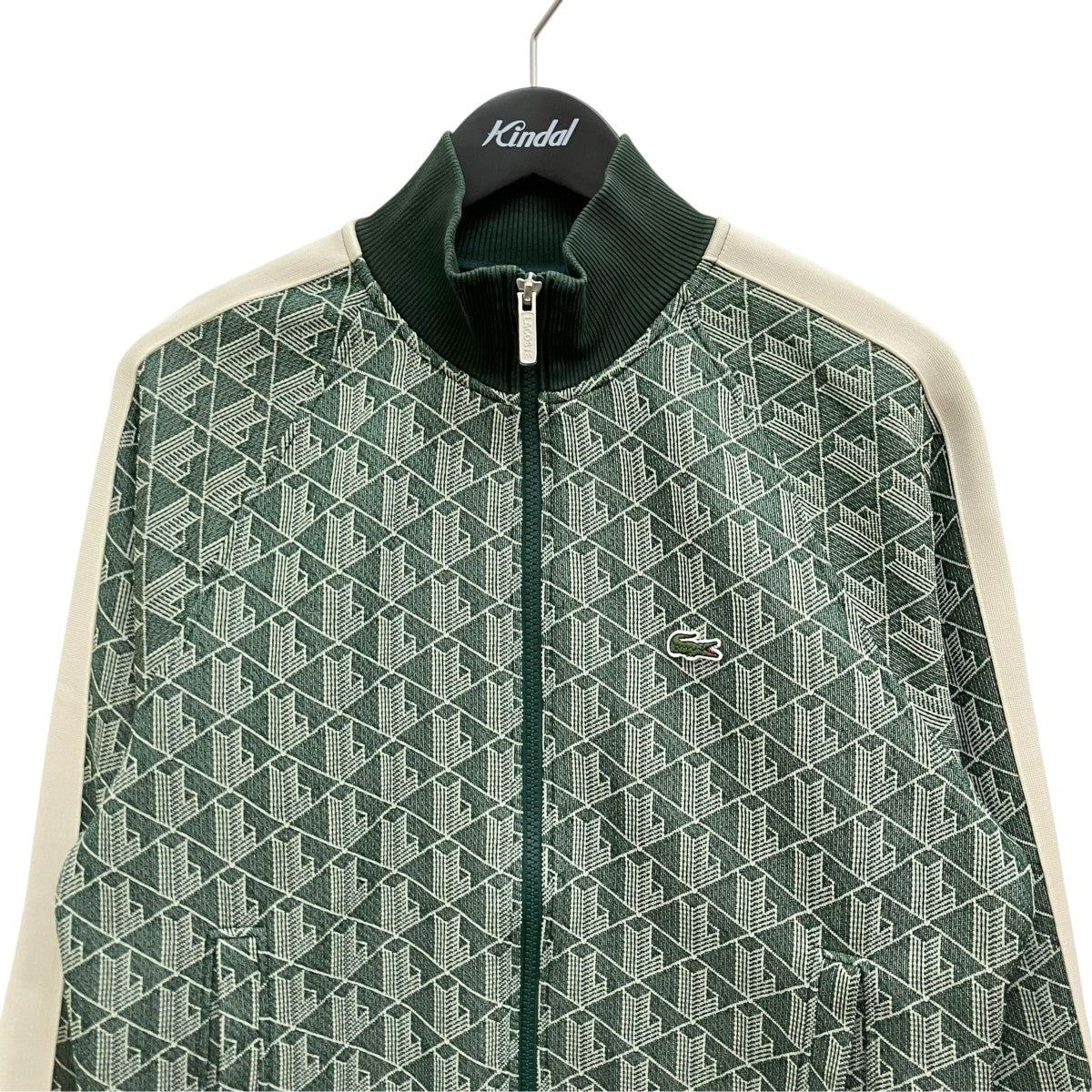 LACOSTE モノグラム ジャケット LACOSTE(ラコステ) モノグラムジャカードトラックジャケット SH0072
