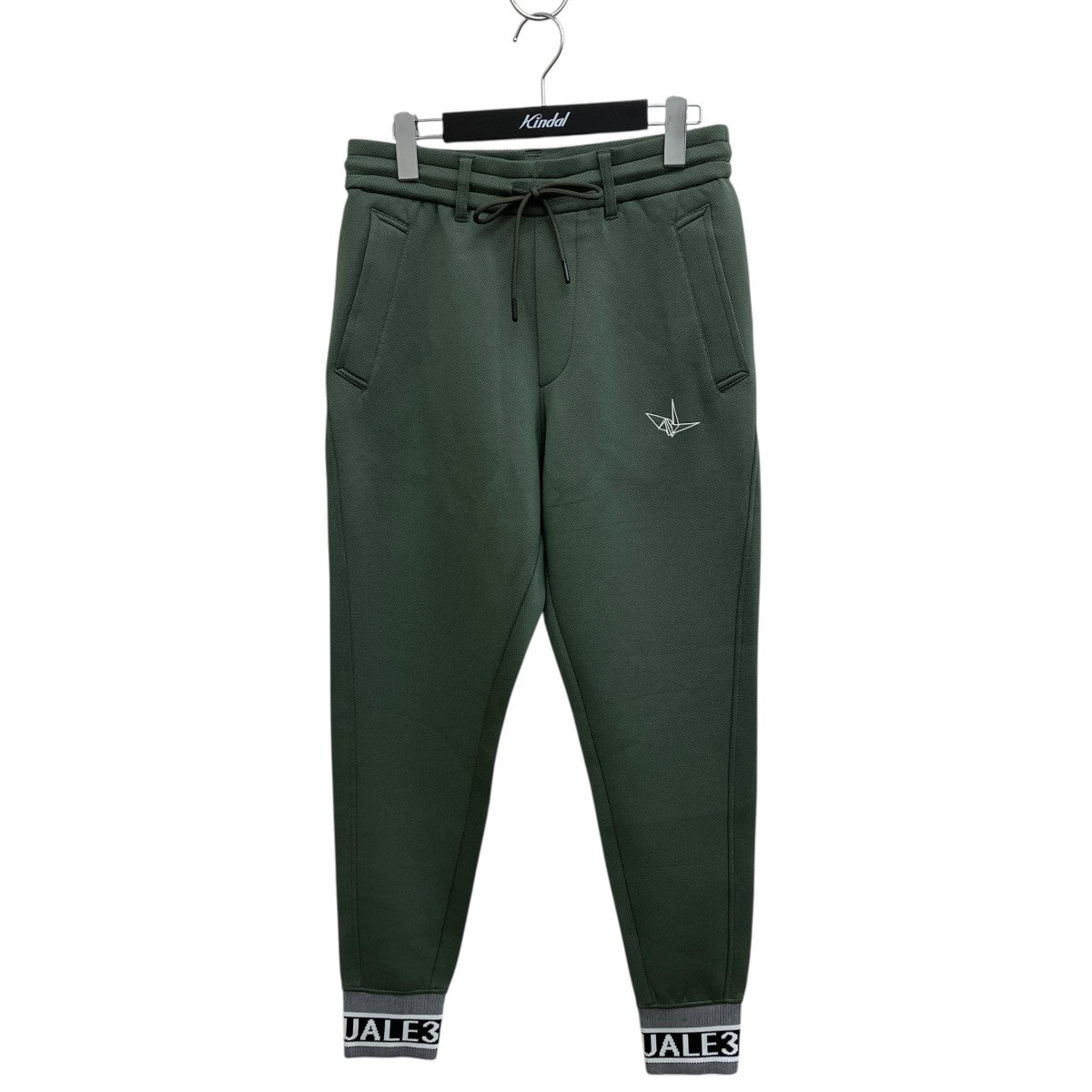 1piu1uguale3 LOGO RIB EASY PANTSパンツGRP116 古着・中古-1枚目のアイテム画像