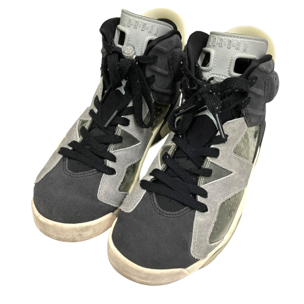 NIKE WMNS AIR JORDAN 6 RETRO SMOKE GREYスニーカーCK6635-001 古着・中古-1枚目のアイテム画像