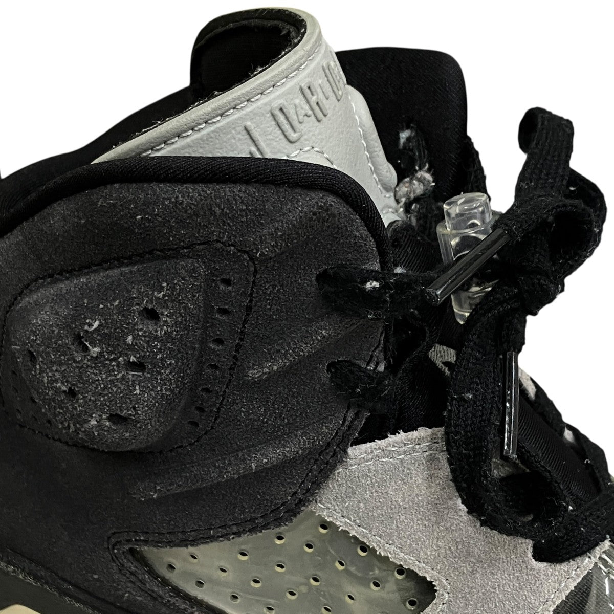 NIKE WMNS AIR JORDAN 6 RETRO SMOKE GREYスニーカーCK6635-001 古着・中古-7枚目のアイテム画像