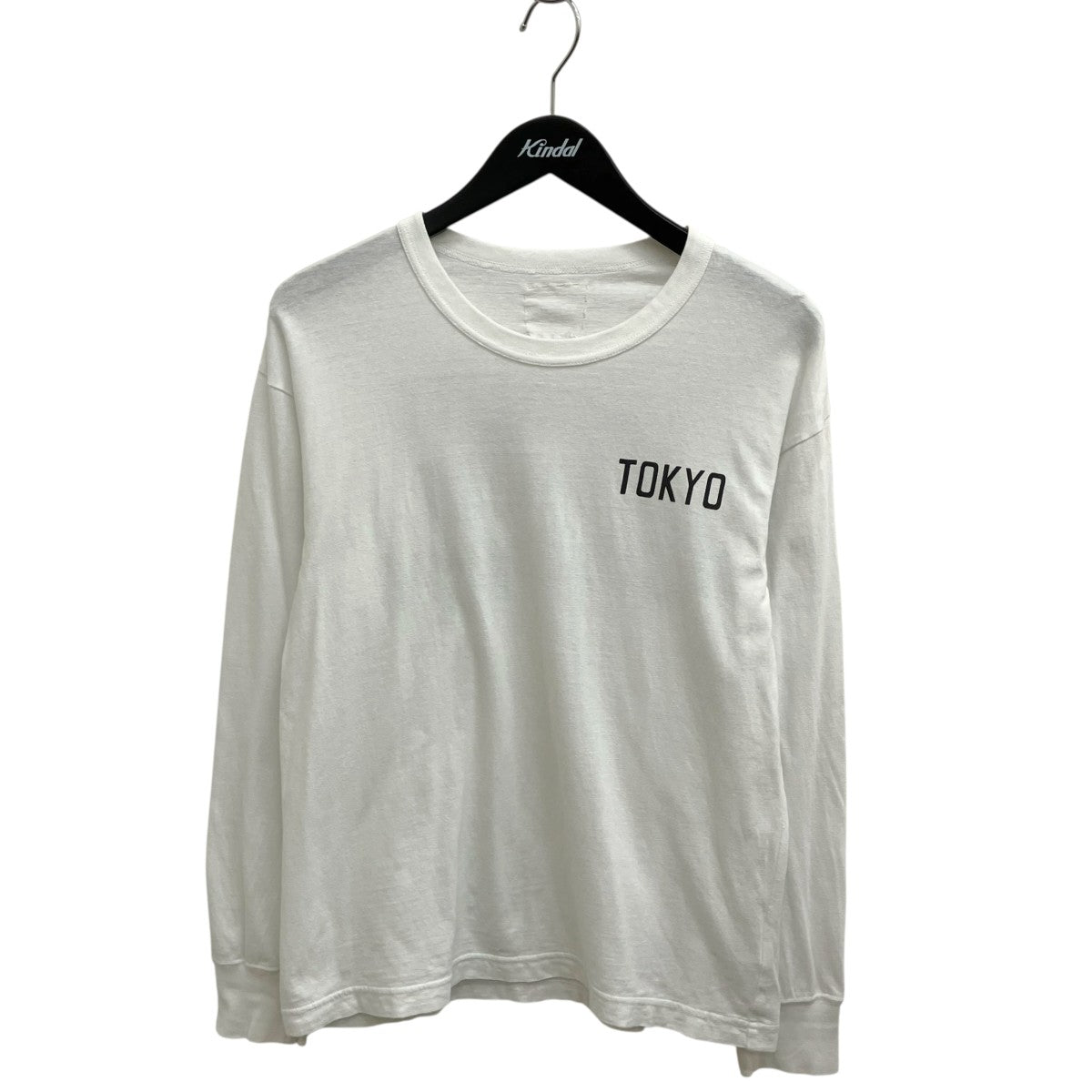 VISVIM JUMBO TEE LS IN QUALITY WE TRUST TOKYO長袖Tシャツ0123305010003 古着・中古-1枚目のアイテム画像