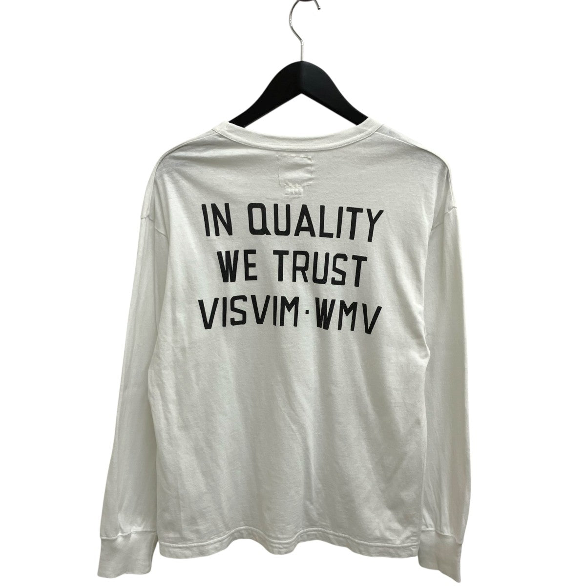 VISVIM JUMBO TEE LS IN QUALITY WE TRUST TOKYO長袖Tシャツ0123305010003 古着・中古-2枚目のアイテム画像