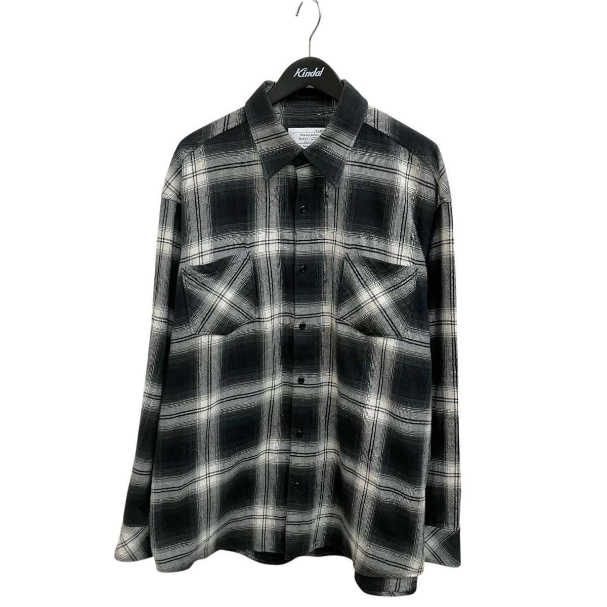 Rafu チェック長袖シャツ 古着・中古-1枚目のアイテム画像
