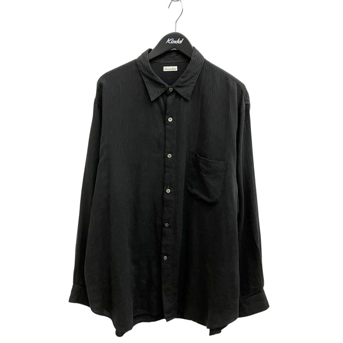 STEVEN ALAN ストライプ長袖シャツ8111-1-491071 古着・中古-1枚目のアイテム画像