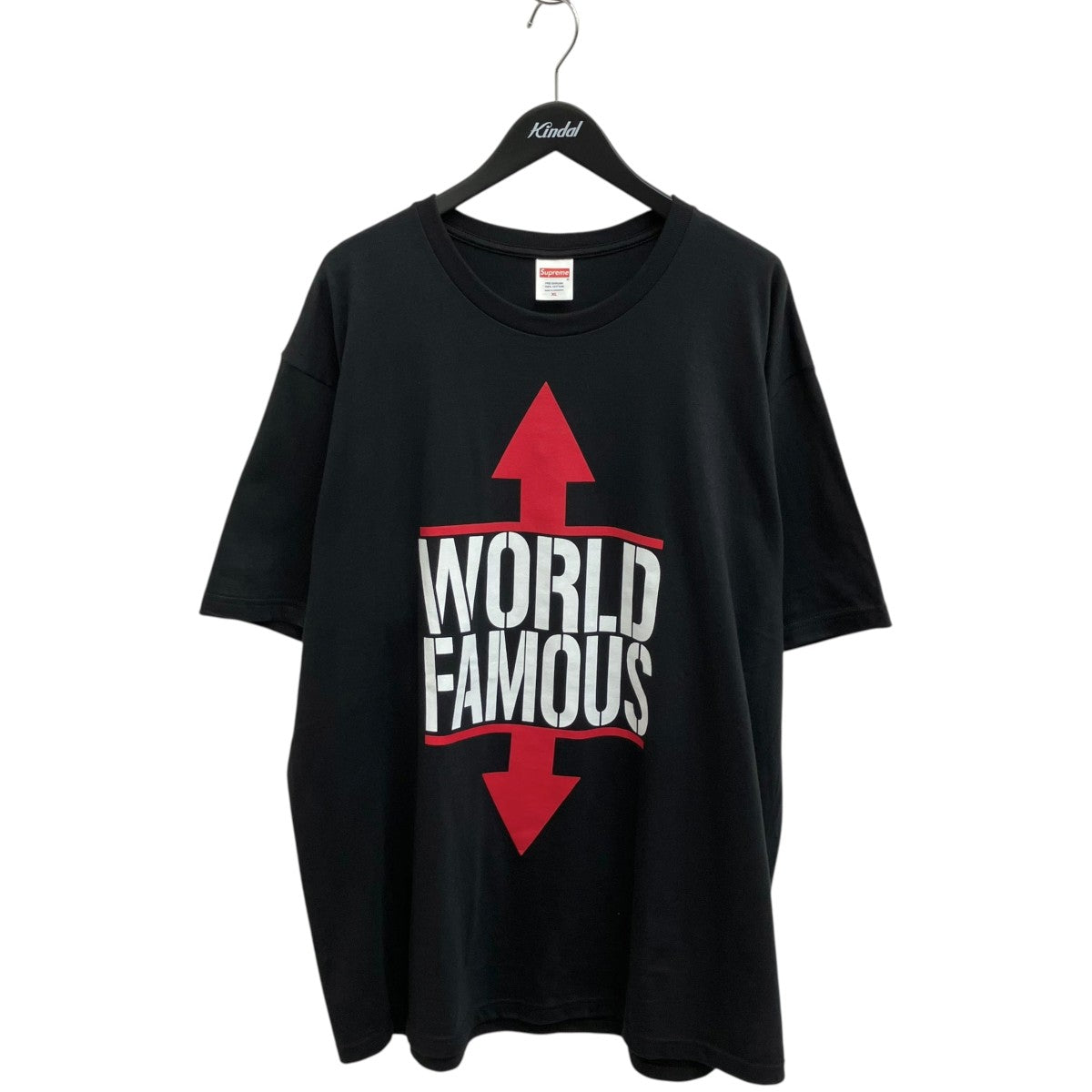 Supreme WORLD FAMOUS Tee半袖Tシャツ 古着・中古-1枚目のアイテム画像