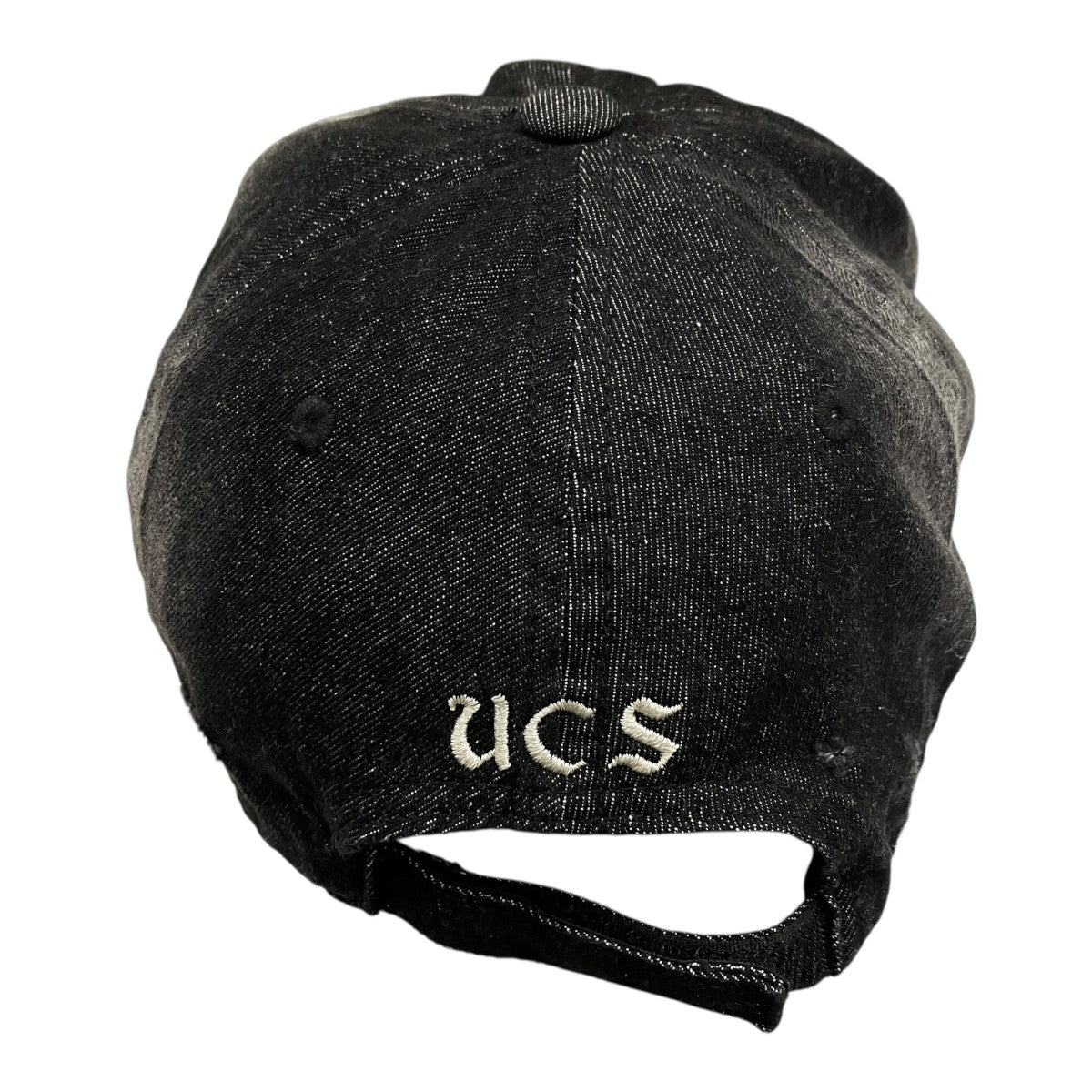 unconscious destroy denim capキャップ 古着・中古-4枚目のアイテム画像