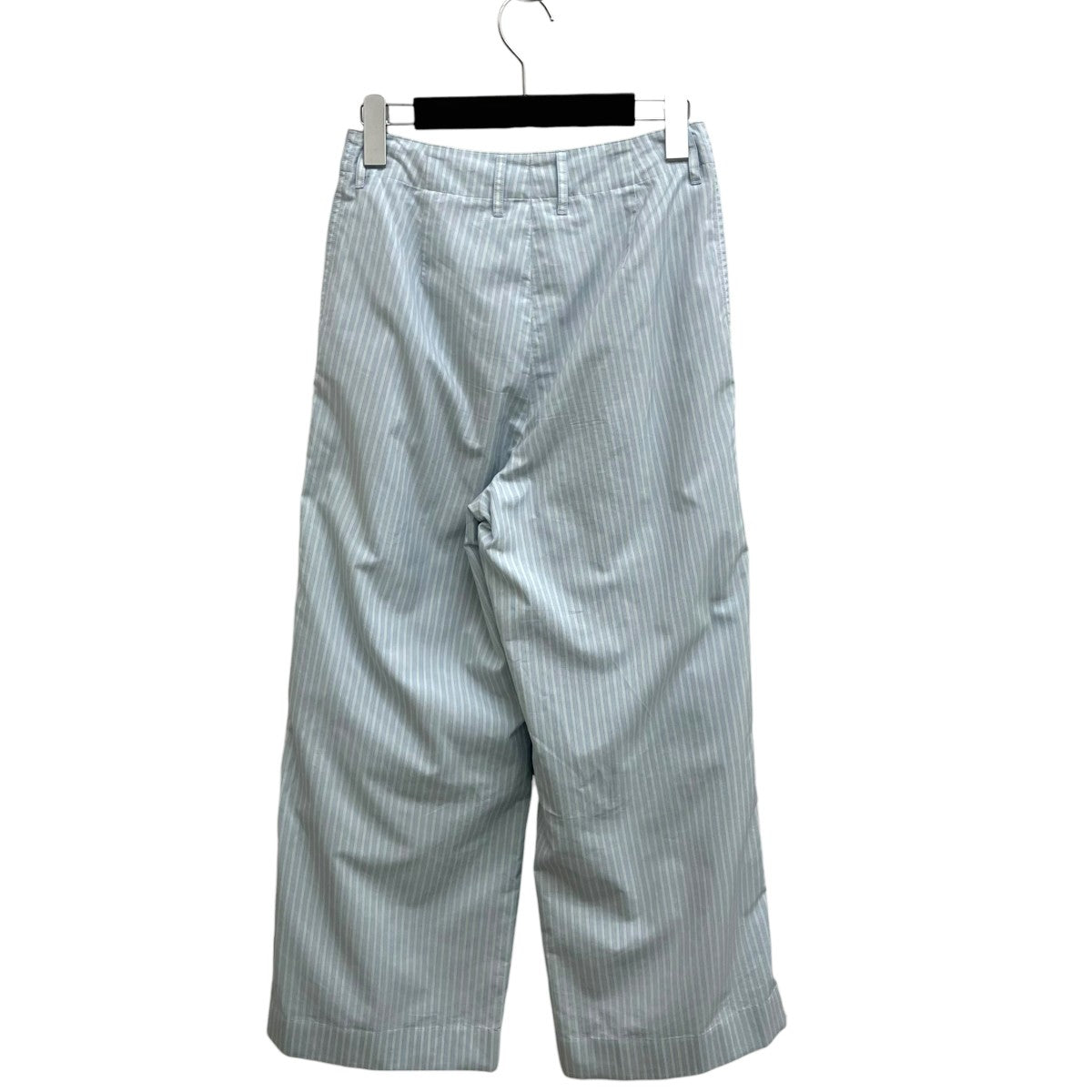 AURALEE FINX POLYESTER STRIPE PANTSパンツA23SP05PS 古着・中古-2枚目のアイテム画像