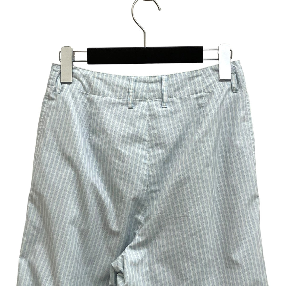 AURALEE FINX POLYESTER STRIPE PANTSパンツA23SP05PS 古着・中古-4枚目のアイテム画像