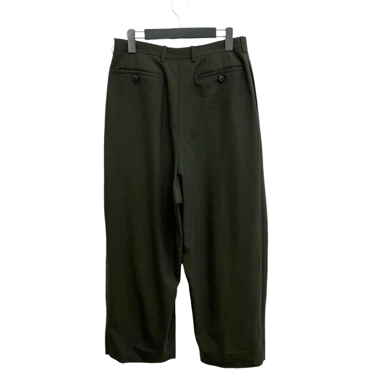 LAD MUSICIAN WOOL GABARDINE 3TUCK WIDEスラックス2119-552 古着・中古-2枚目のアイテム画像