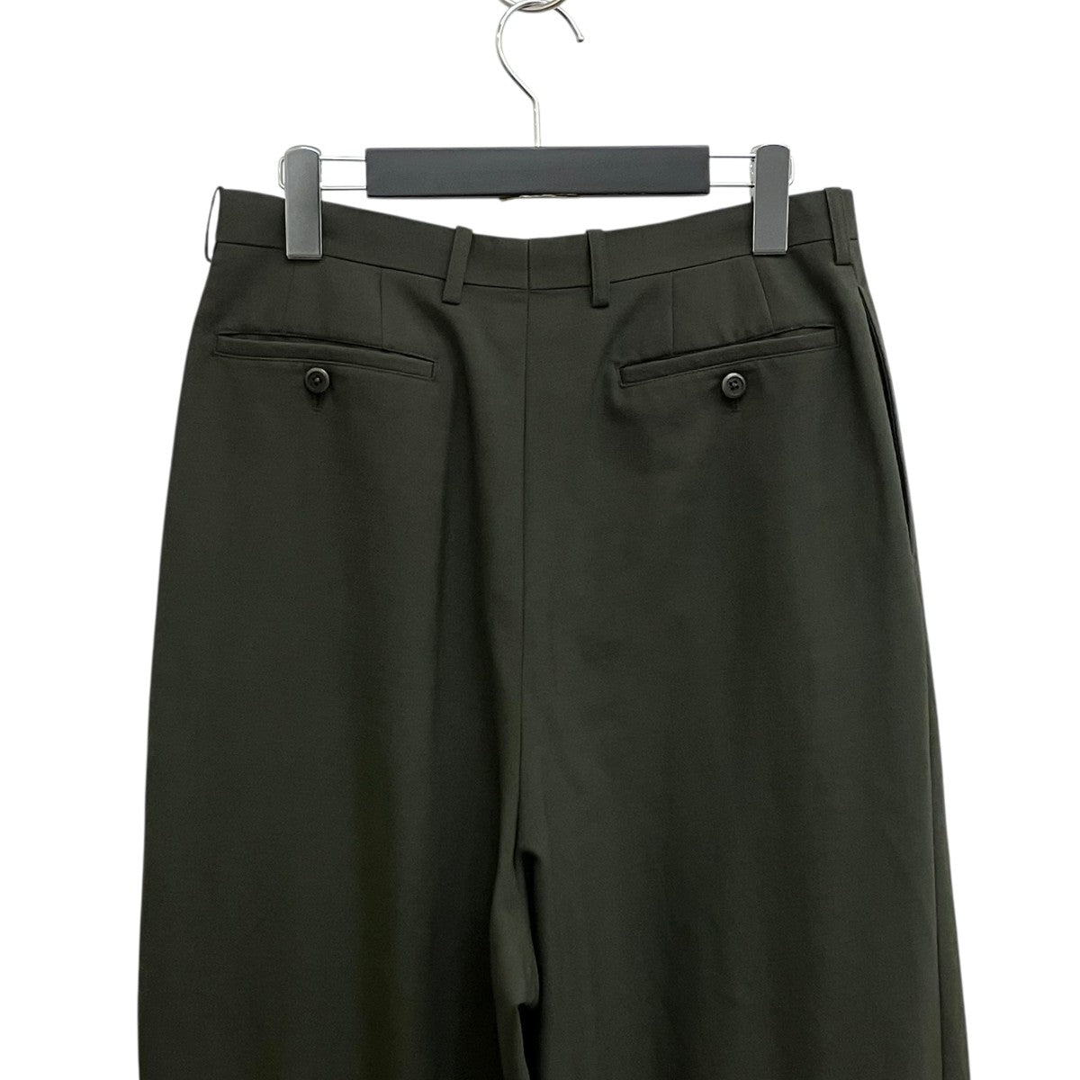 LAD MUSICIAN WOOL GABARDINE 3TUCK WIDEスラックス2119-552 古着・中古-4枚目のアイテム画像