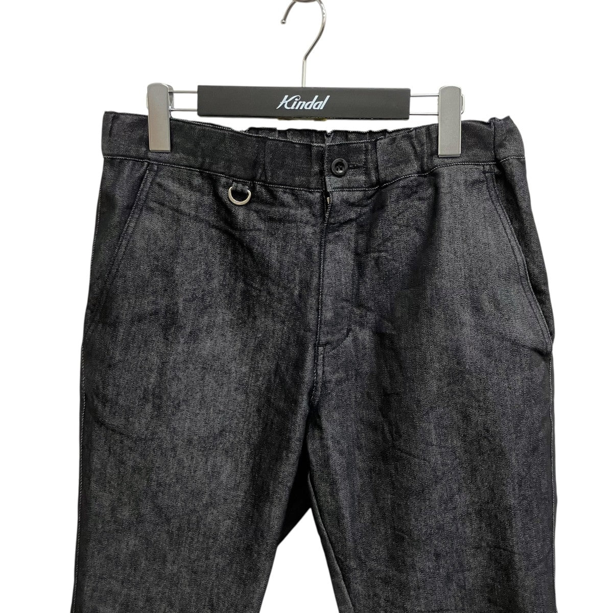25SSSTRETCH DENIM SLIM FIT RIBBED PANTSデニムパンツSOPK-250035