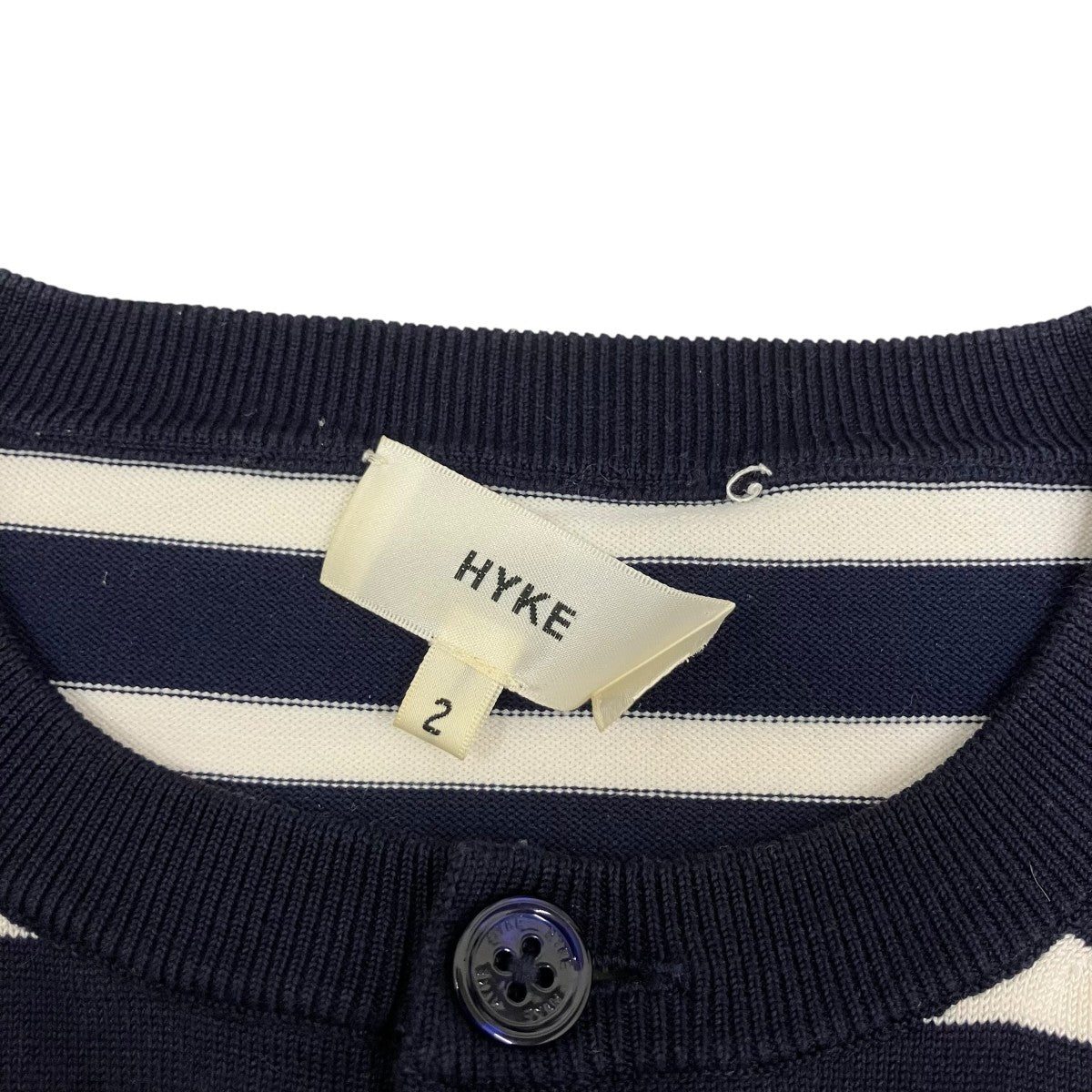 HYKE ボーダーカーディガン151-11034 古着・中古-5枚目のアイテム画像