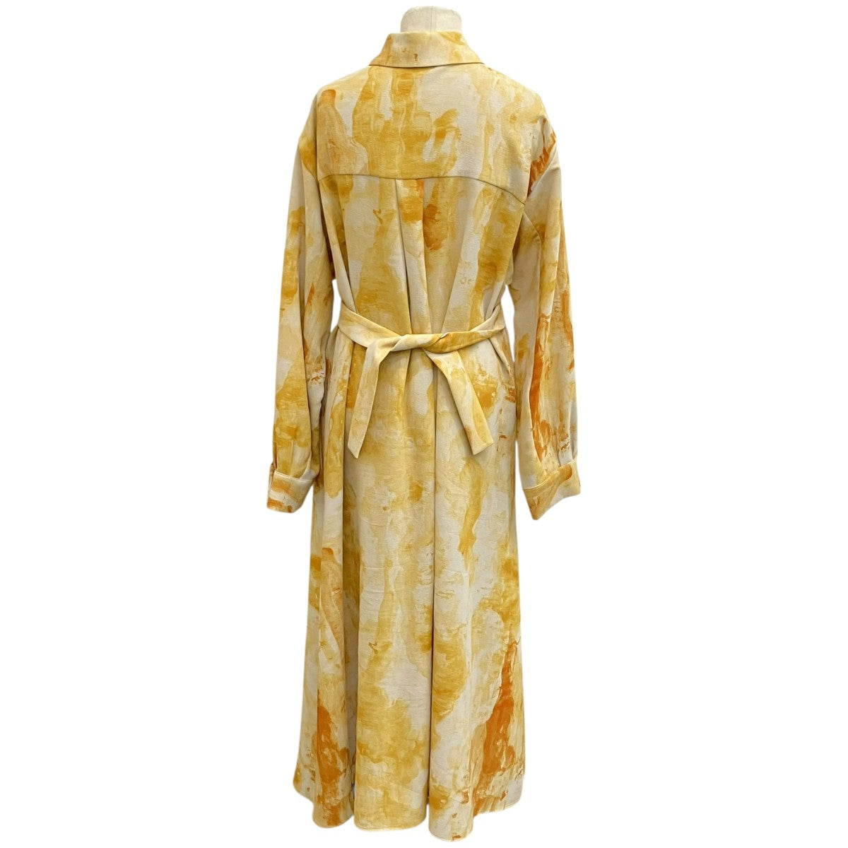 Rumche Earth Print Shirts DressシャツワンピースR23A10302 古着・中古-2枚目のアイテム画像