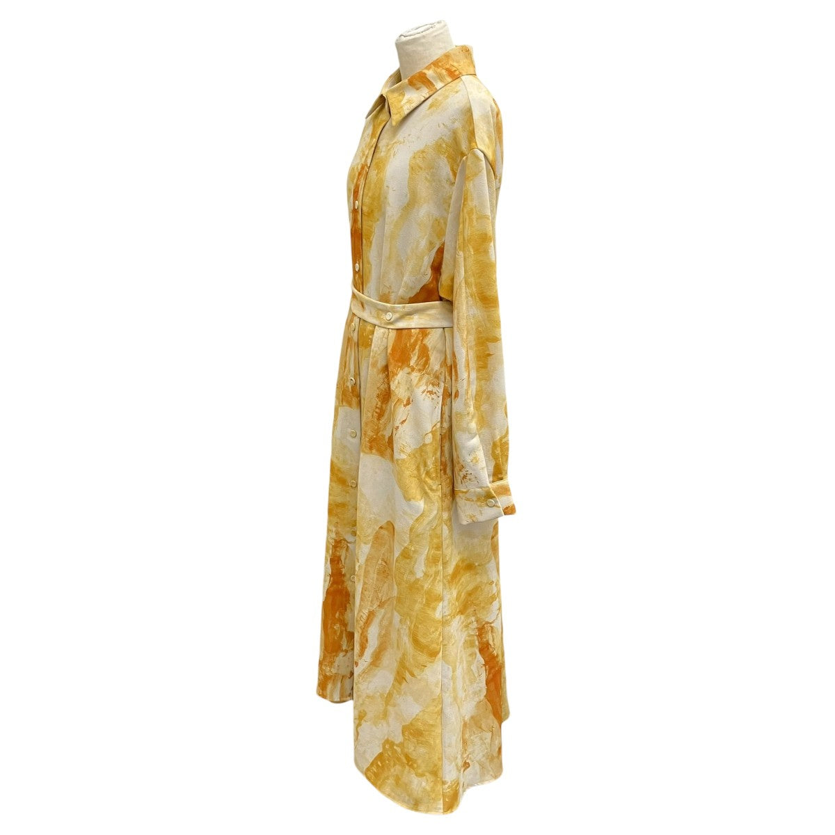 Rumche Earth Print Shirts DressシャツワンピースR23A10302 古着・中古-3枚目のアイテム画像