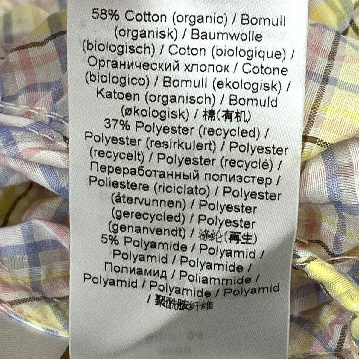 Ganni チェックワンピース6266 古着・中古-10枚目のアイテム画像