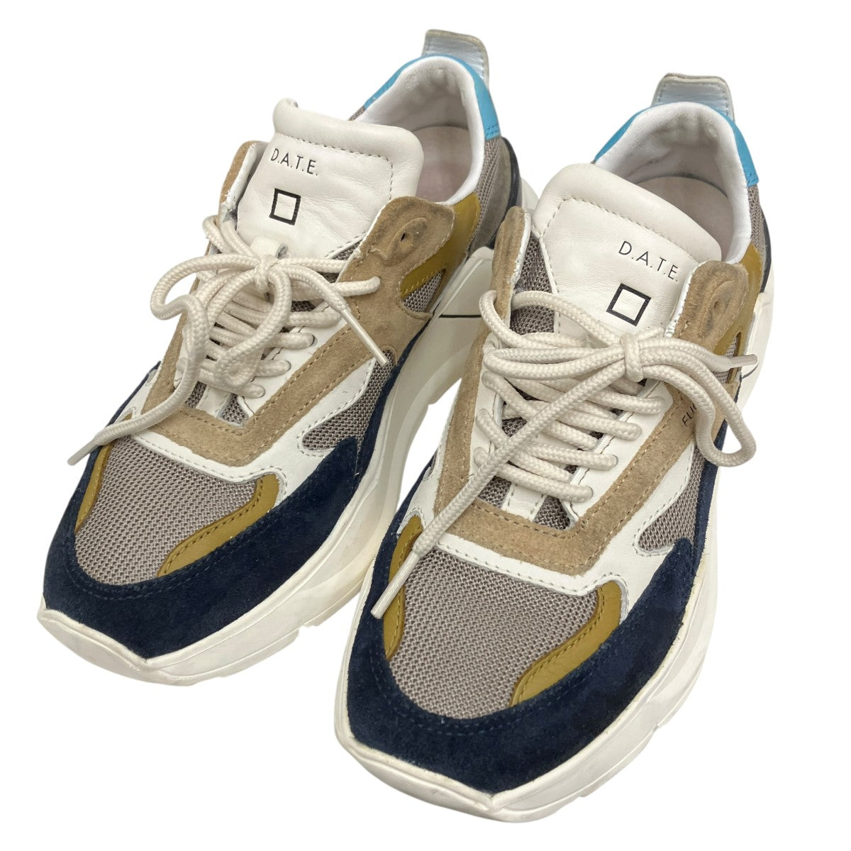 D．A．T．E． 22AWFUGA MESH BLUEスニーカーFG-ME-BLJ 22 古着・中古-1枚目のアイテム画像