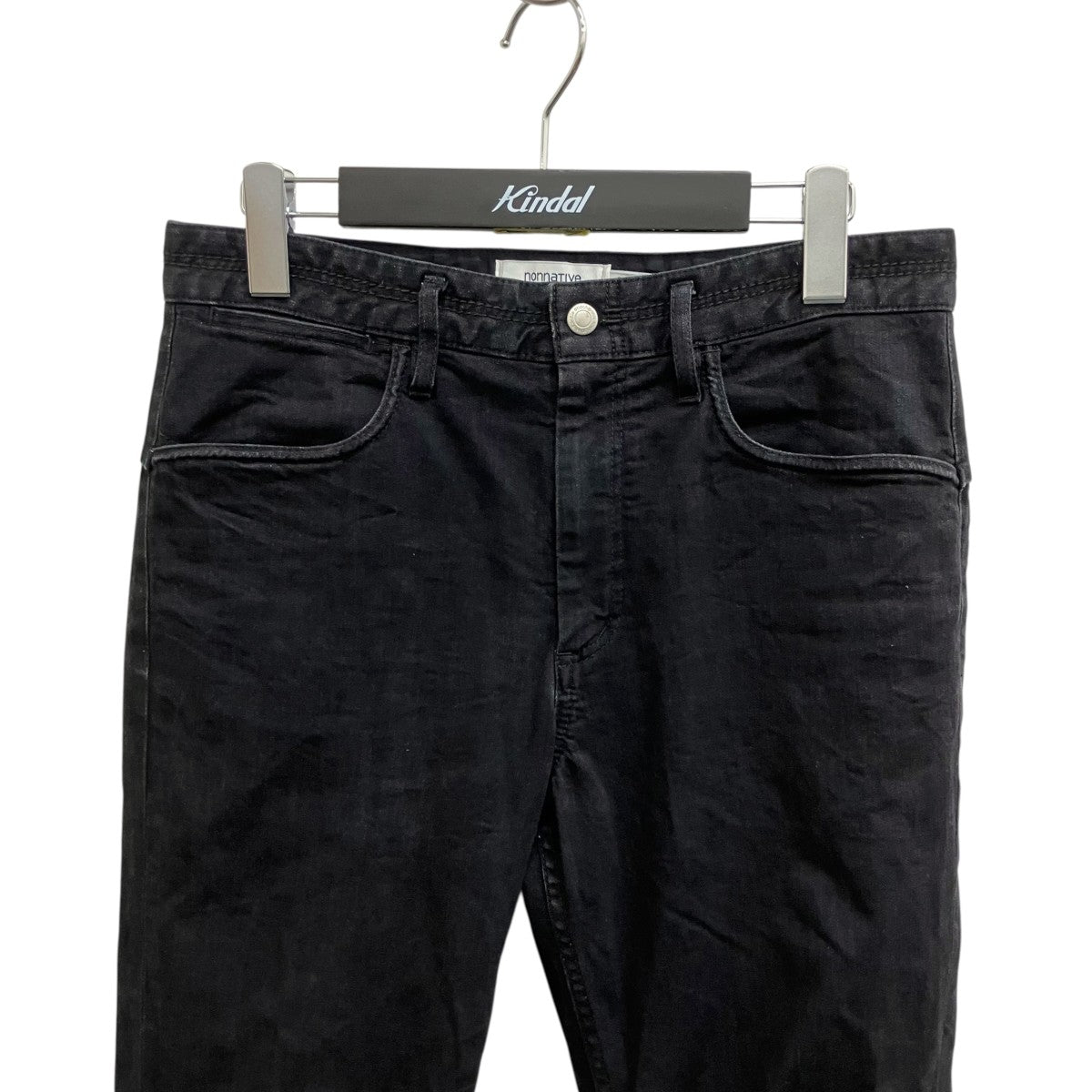 DWELLER 5P T-LEG JEANS 02 10oz DENIM STRETCHデニムパンツNN-P4654