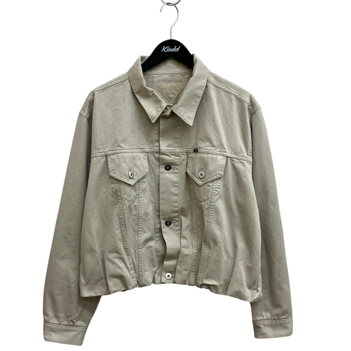 NAM ACCORDION JACKET KATSURAGI BEIGEジャケット 古着・中古-1枚目のアイテム画像