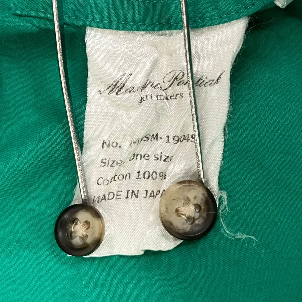 Marvine Pontiak Shirt Makers Skipper SHスキッパーシャツMPSM-1904S 古着・中古-7枚目のアイテム画像
