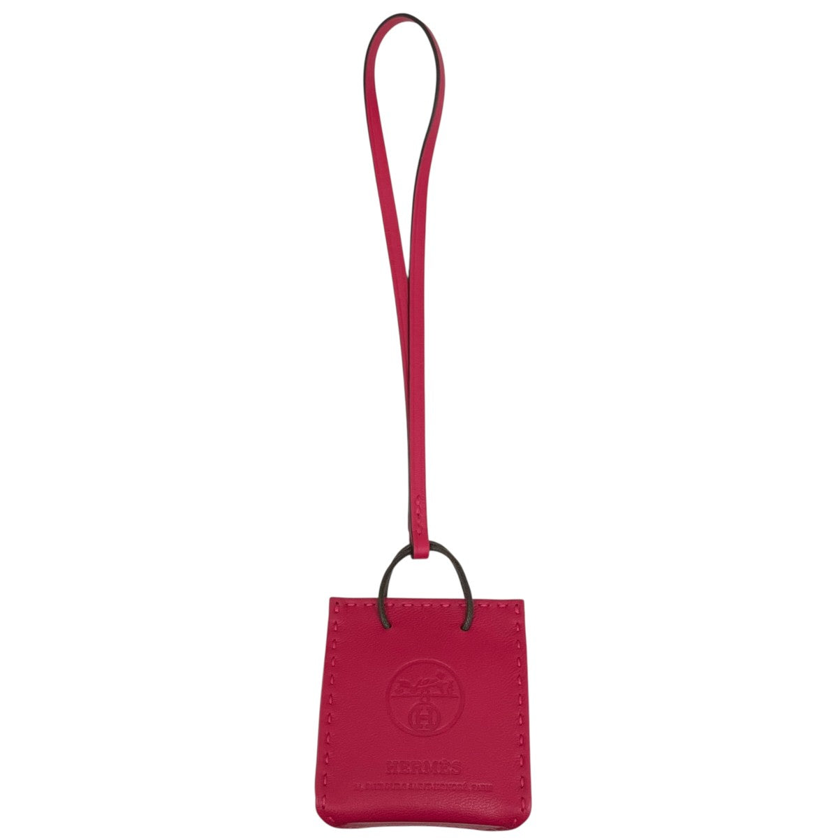 HERMES Sac orange charmバッグチャーム 古着・中古-2枚目のアイテム画像