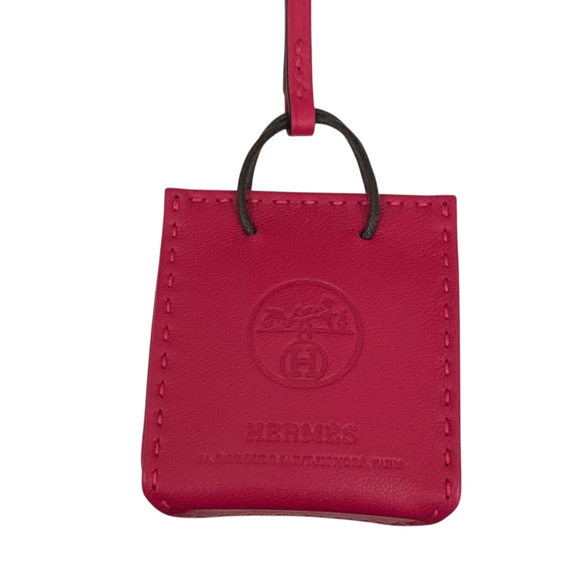 HERMES Sac orange charmバッグチャーム 古着・中古-3枚目のアイテム画像