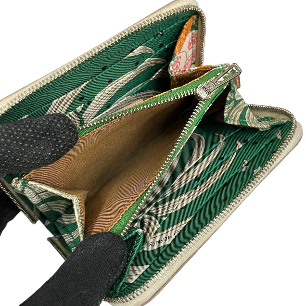 HERMES アザップシルクインコンパクトコンパクトウォレット 古着・中古-10枚目のアイテム画像