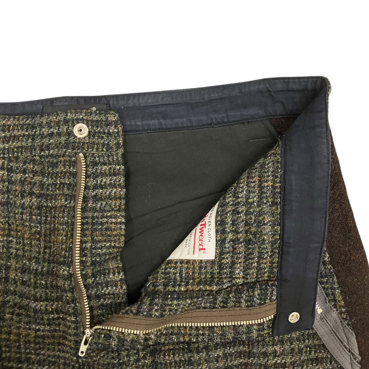 Harris TweedウールパンツUC2E4505-3