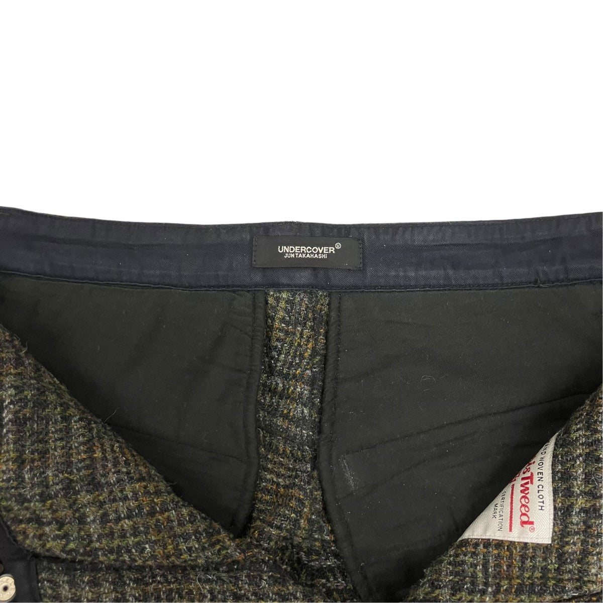Harris TweedウールパンツUC2E4505-3