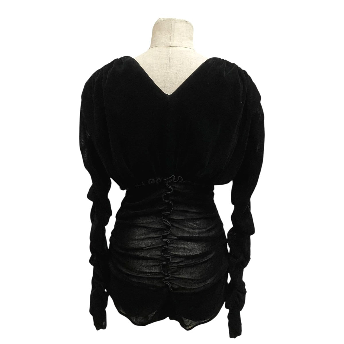 FETICO TULLE GATHERED BODYSUITボディスーツFTC254-0420 古着・中古-2枚目のアイテム画像
