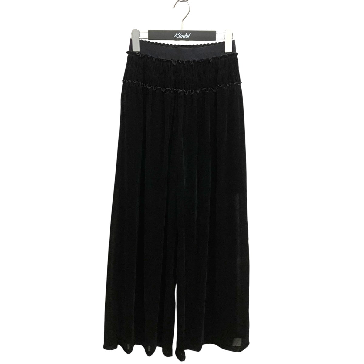 FETICO 別注 Velvet tulle shirring wide pantsパンツFTC254-0421 古着・中古-1枚目のアイテム画像