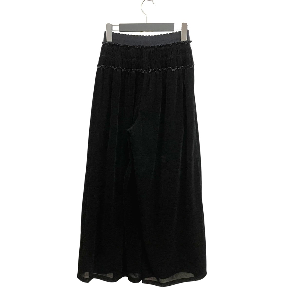 FETICO 別注 Velvet tulle shirring wide pantsパンツFTC254-0421 古着・中古-2枚目のアイテム画像