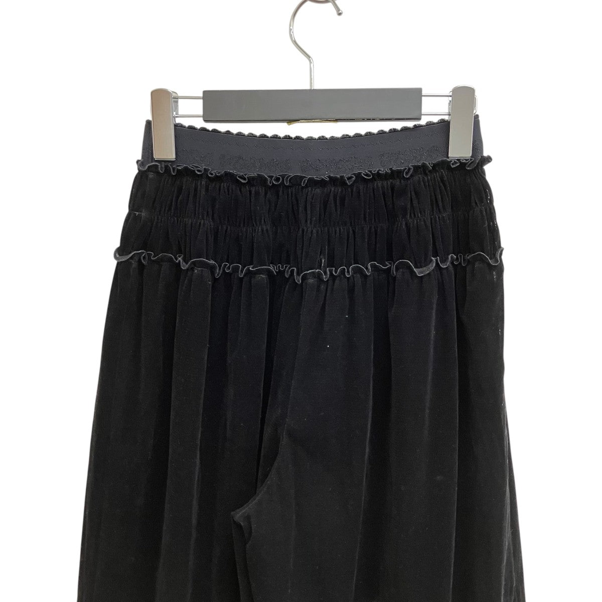 FETICO 別注 Velvet tulle shirring wide pantsパンツFTC254-0421 古着・中古-4枚目のアイテム画像