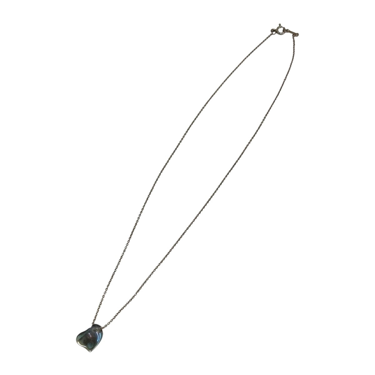 Tiffany ＆ Co． エルサペレッティ カーブドハートネックレス 古着・中古-1枚目のアイテム画像