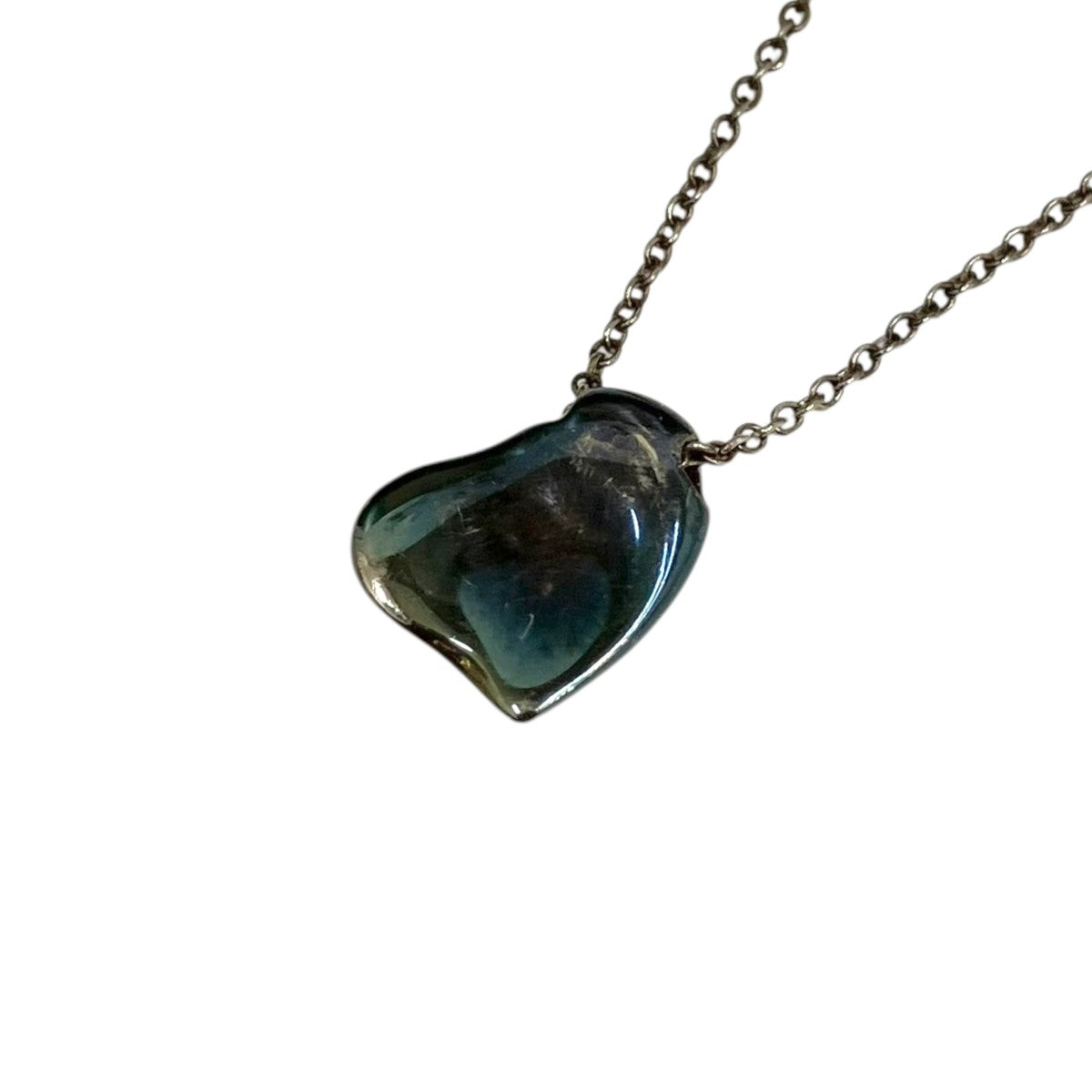 Tiffany ＆ Co． エルサペレッティ カーブドハートネックレス 古着・中古-2枚目のアイテム画像