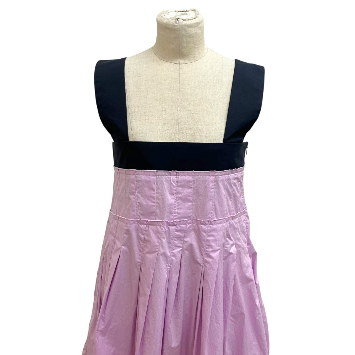 COLOR BLOCK LONG CAMISOLE DRESSノースリーブワンピースABCAA01LGZTC063