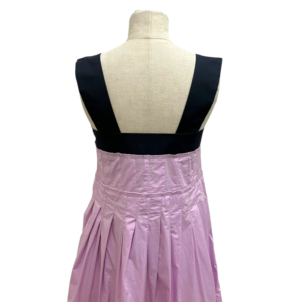 COLOR BLOCK LONG CAMISOLE DRESSノースリーブワンピースABCAA01LGZTC063