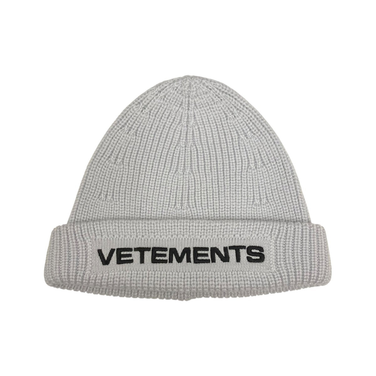 VETEMENTS ロゴビーニー UA53CA500G 古着・中古-1枚目のアイテム画像
