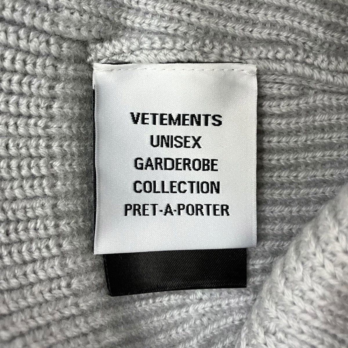VETEMENTS ロゴビーニー UA53CA500G 古着・中古-5枚目のアイテム画像