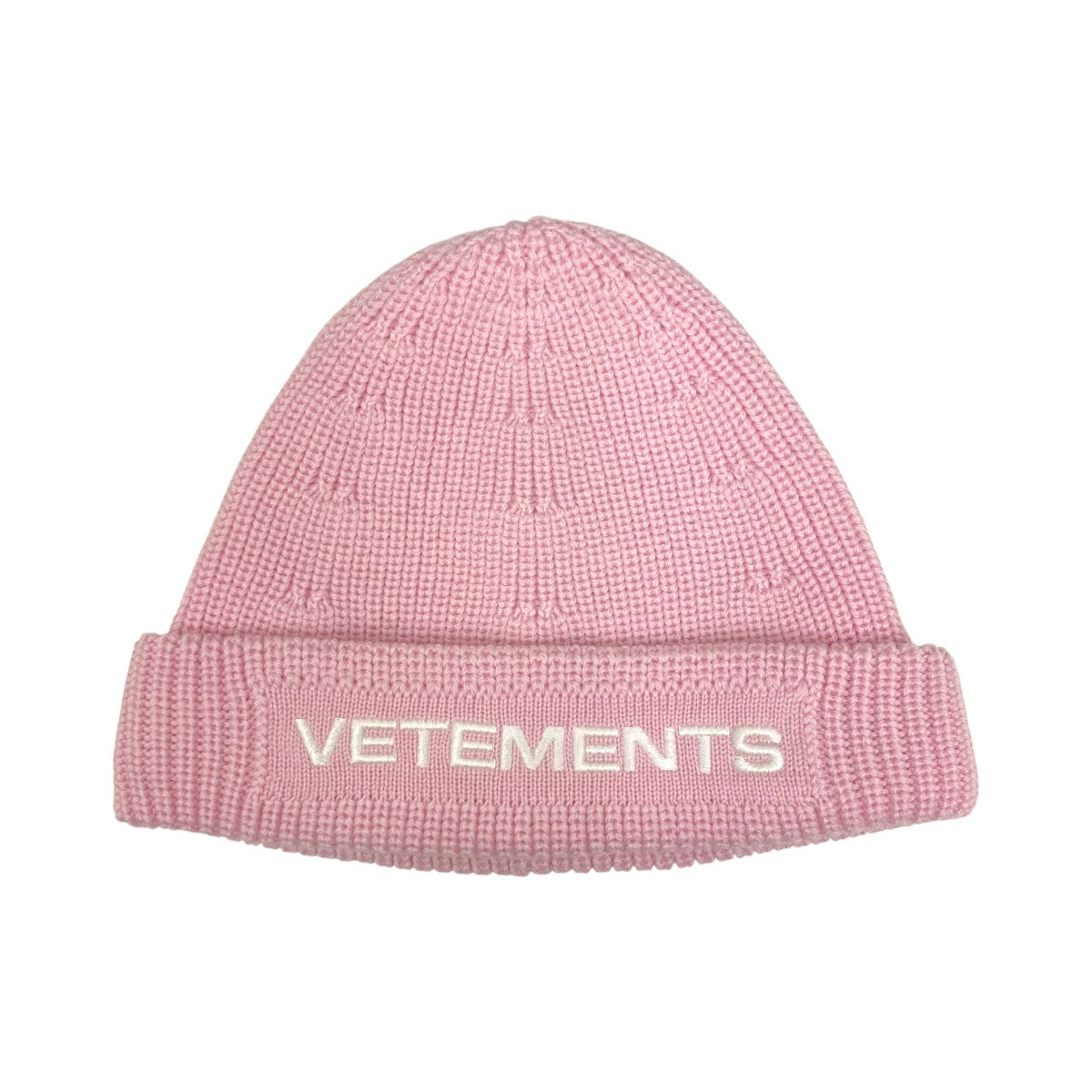 VETEMENTS ロゴビーニーUA53CA500G 古着・中古-1枚目のアイテム画像