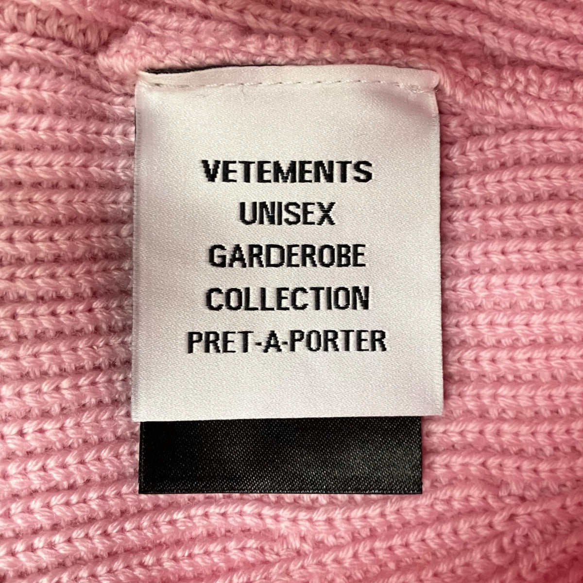 VETEMENTS ロゴビーニーUA53CA500G 古着・中古-5枚目のアイテム画像