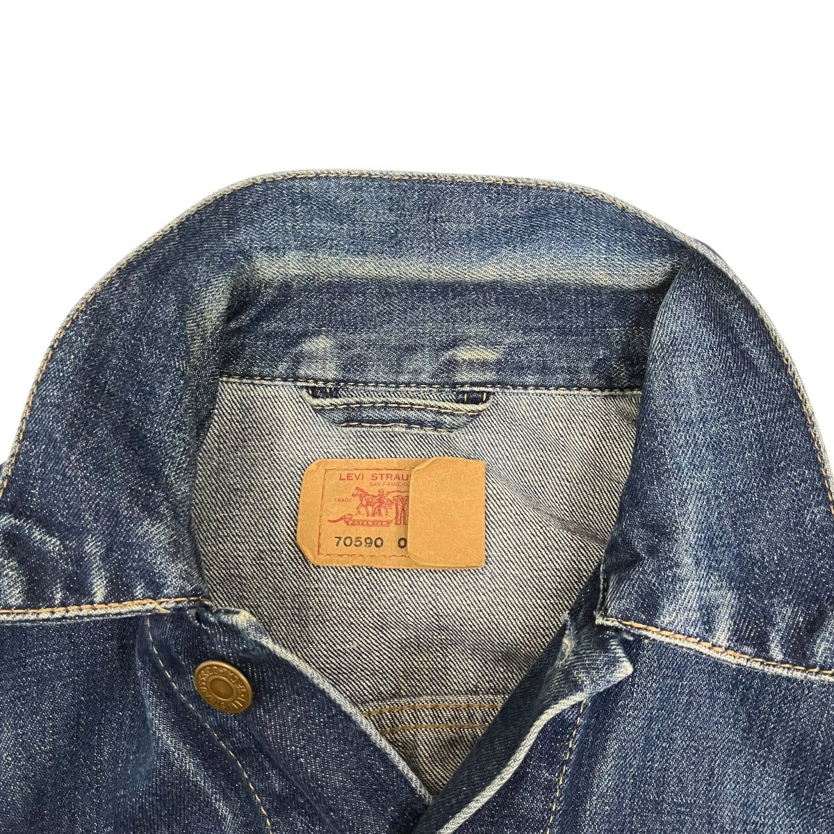 LEVI’S デニムジャケット70590 古着・中古-6枚目のアイテム画像