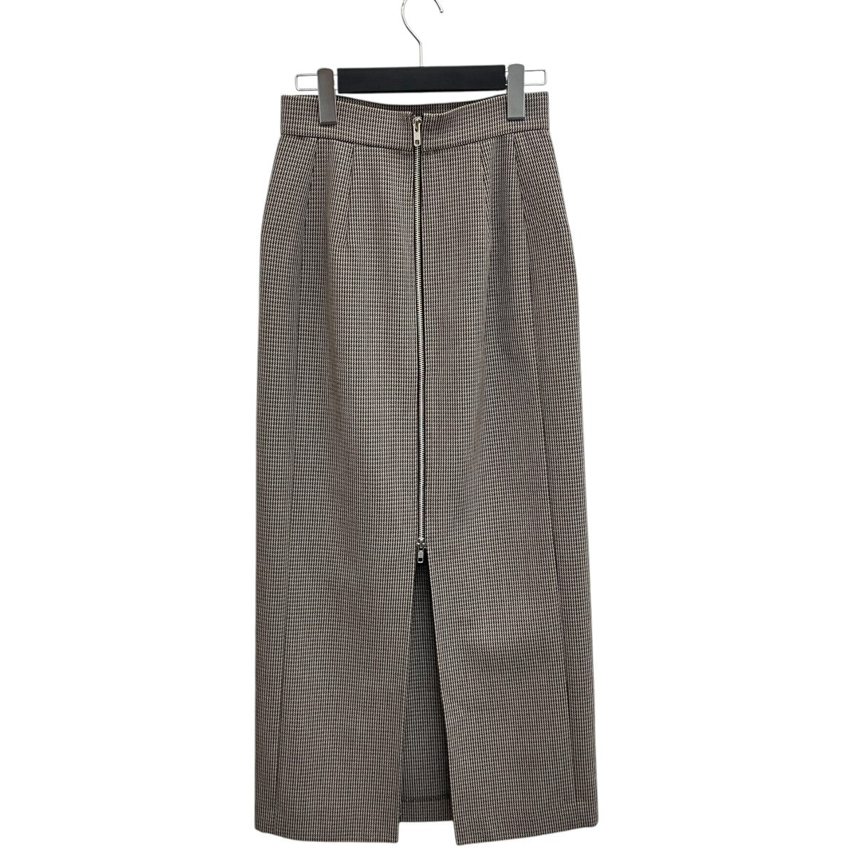 Check Zip Maxiスカート25A67408